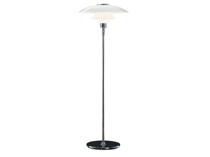 PH 4½-3½ - Opal glass floor lamp _ Louis Poulsen